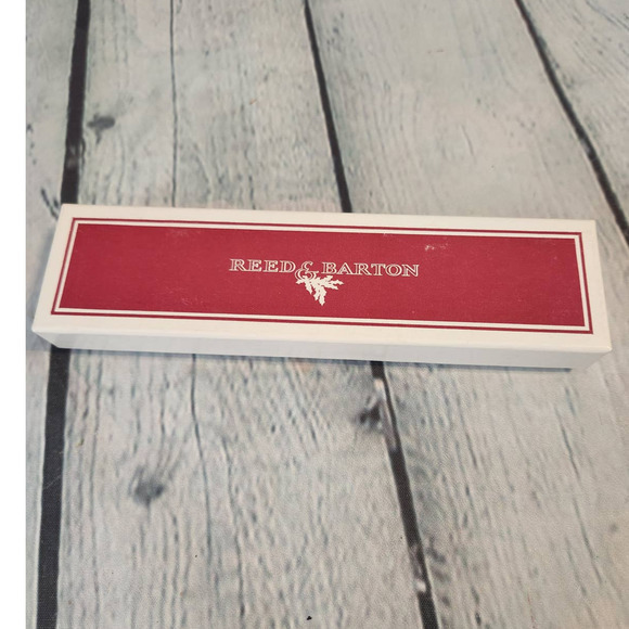 Reed and Barton 1992 Christmas Carol Spoon in Box with paperwork - Picture 4 of 6